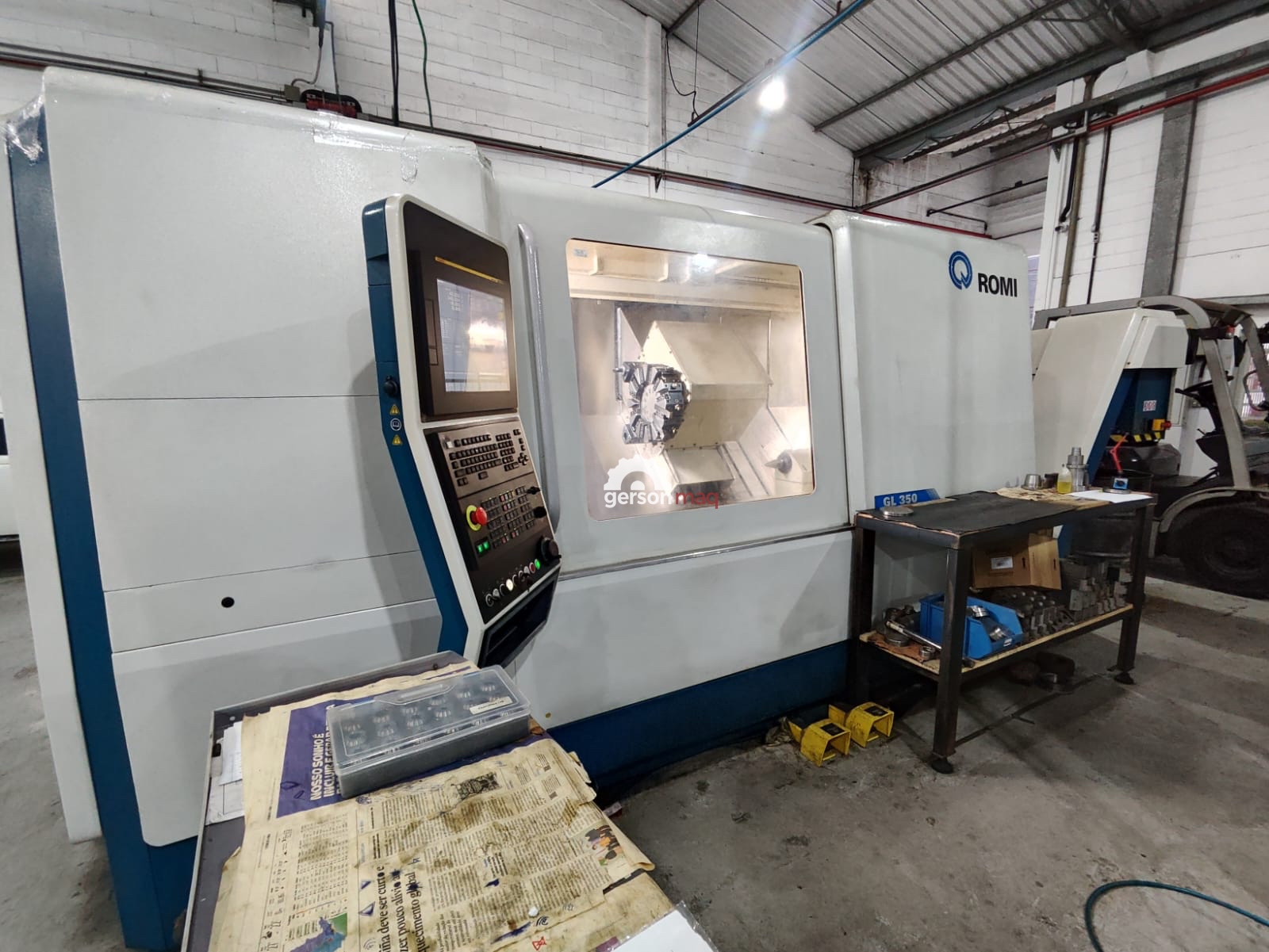 TORNO CNC ROMI GL350 T - ANO 2021 - FANUC